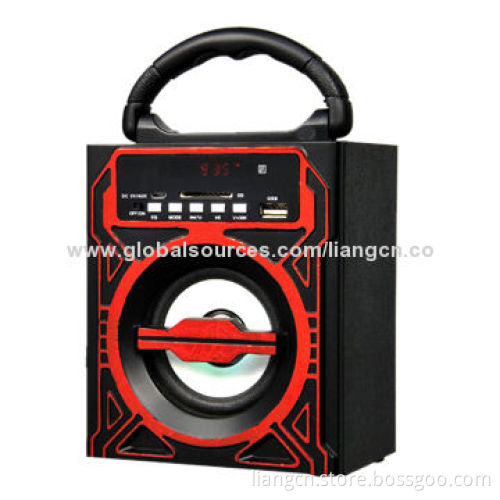 Manufacturere Wooden Speaker with FM, USB Mode, Micro SD Card Slot and Bluetooth Optional